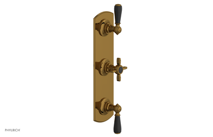 JAMESTOWN - Thermostatic Valve with Two Volume Control with "Black" Accents 4-740