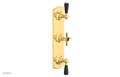 JAMESTOWN - Thermostatic Valve with Two Volume Control with "Black" Accents 4-740