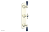 JAMESTOWN - Thermostatic Valve with Two Volume Control with "Navy Blue" Accents 4-740