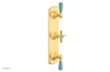 JAMESTOWN - Thermostatic Valve with Two Volume Control with "Turqoise" Accents 4-740