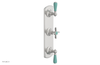 JAMESTOWN - Thermostatic Valve with Two Volume Control with "Turqoise" Accents 4-740
