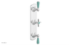JAMESTOWN - Thermostatic Valve with Two Volume Control with "Turqoise" Accents 4-740