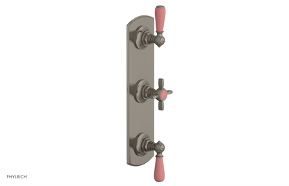 JAMESTOWN - Thermostatic Valve with Two Volume Control with "Pink" Accents 4-740