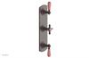 JAMESTOWN - Thermostatic Valve with Two Volume Control with "Pink" Accents 4-740
