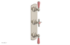 JAMESTOWN - Thermostatic Valve with Two Volume Control with "Pink" Accents 4-740