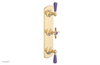 JAMESTOWN - Thermostatic Valve with Two Volume Control with "Purple" Accents 4-740