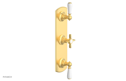 JAMESTOWN - Thermostatic Valve with Two Volume Control with "White" Accents 4-740