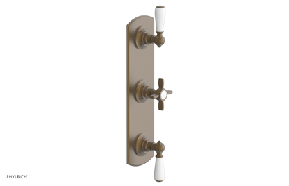 JAMESTOWN - Thermostatic Valve with Two Volume Control with "White" Accents 4-740