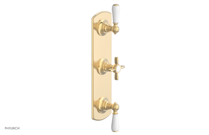 JAMESTOWN - Thermostatic Valve with Two Volume Control with "White" Accents 4-740