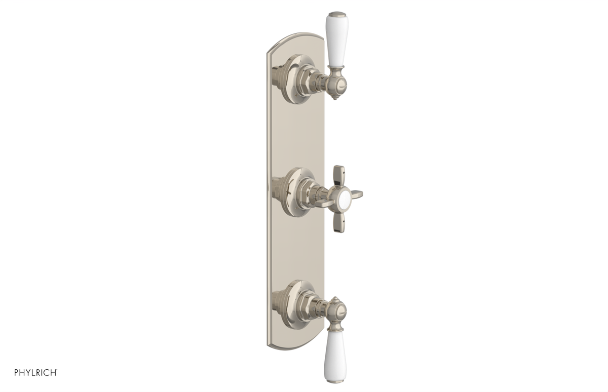 JAMESTOWN - Thermostatic Valve with Two Volume Control with "White" Accents 4-740