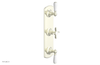 JAMESTOWN - Thermostatic Valve with Two Volume Control with "White" Accents 4-740