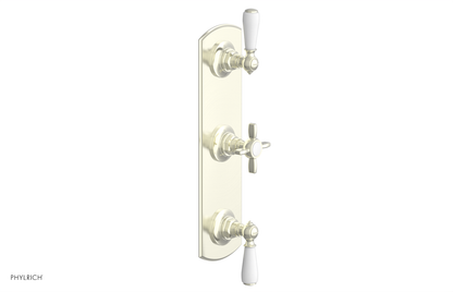 JAMESTOWN - Thermostatic Valve with Two Volume Control with "White" Accents 4-740