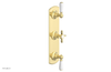 JAMESTOWN - Thermostatic Valve with Two Volume Control with "White" Accents 4-740