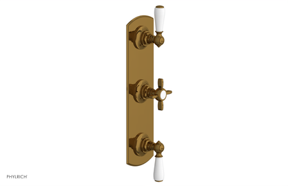 JAMESTOWN - Thermostatic Valve with Two Volume Control with "White" Accents 4-740