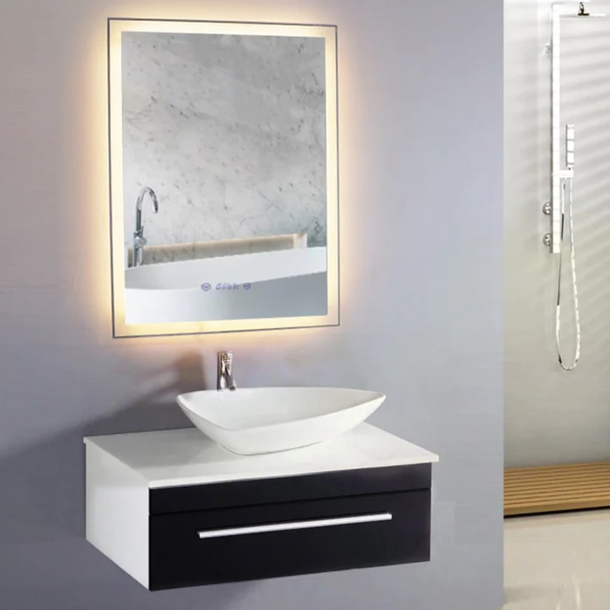 Kodaen Fortune Backlit Bathroom LED Mirror with Bluetooth - Golzar Home