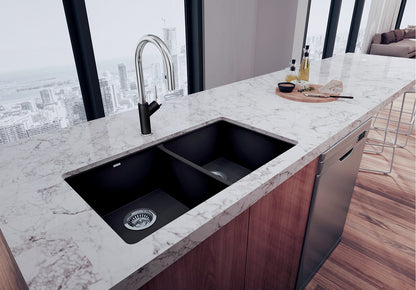 Blanco Precis 30" U 2 Silgranit Kitchen Sinks