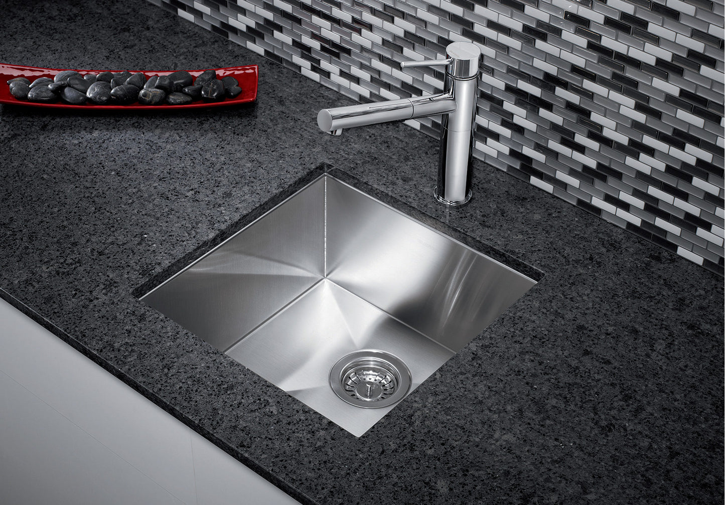 Blanco Quatrus 16"x15" U Bar Stainless Steel Kitchen Sinks
