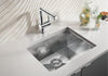 Blanco Quatrus 21" x 17" U 1 Stainless Steel Kitchen Sinks