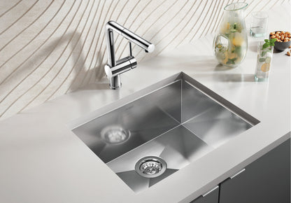 Blanco Quatrus 21" x 17" U 1 Stainless Steel Kitchen Sinks
