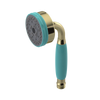 Rubinet 3 Function Hand Held Shower Only Natural Brass