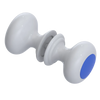 Rubinet Shower Door Knob (set) White