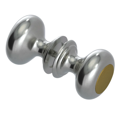 Rubinet Shower Door Knob (set) Satin Nickel