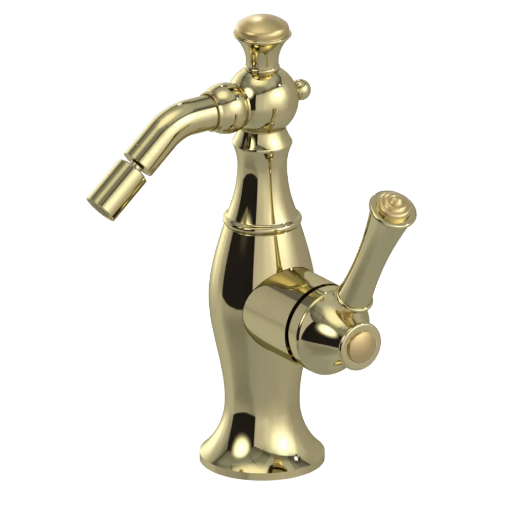 Rubinet Single Control Bidet Fitting (less drain) Gold