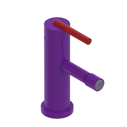 Rubinet Single Control Bidet Fitting (less drain) Purple Haze