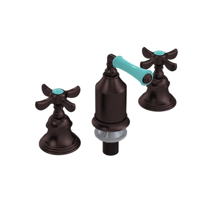 Rubinet Bidet Fitting with Spray, Diverter, and Vacum Breaker (Less Drain) Tuscan Brass