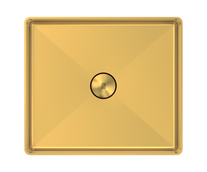 Zomodo 15" Square Vessel Sink - Eureka Gold
