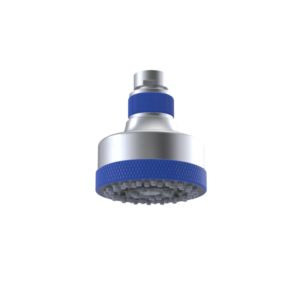 Rubinet 3 FUNCTION SHOWER HEAD Satin Chrome