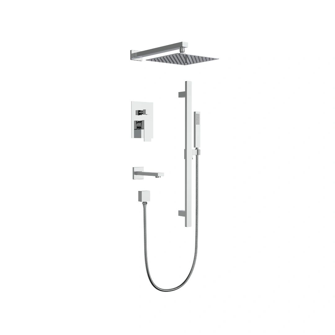 Aquaflo Kent 3-Way Pressure Balance Shower Set