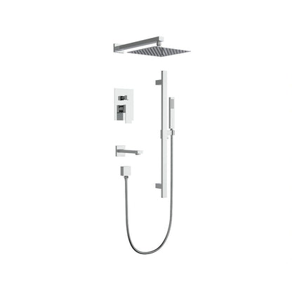 Aquaflo Kent 3-Way Pressure Balance Shower Set