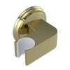 Rubinet Wall Bracket for Hand Held Shower Gold