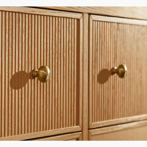 Kohler Malin By Studio Mcgee Cabinet With Sinks And Quartz Top 72-Inch Double-Sink Bathroom Vanity