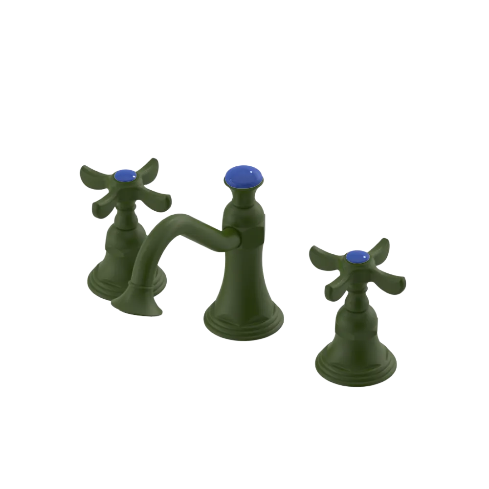 Rubinet Widespread Lav. Set. (less drain) Green Envy