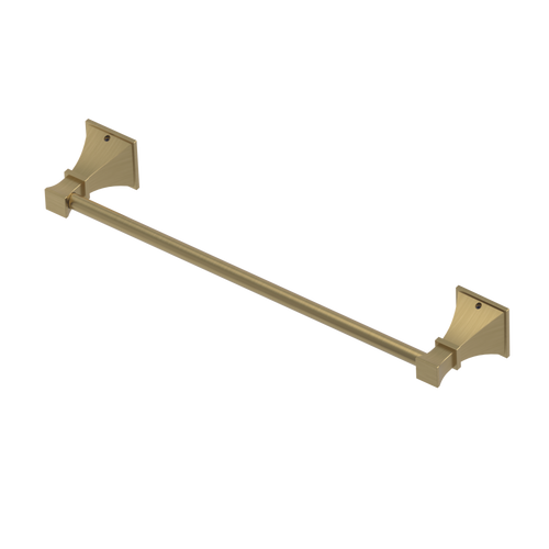 Rubinet Towel Bar 18" Satin Brass