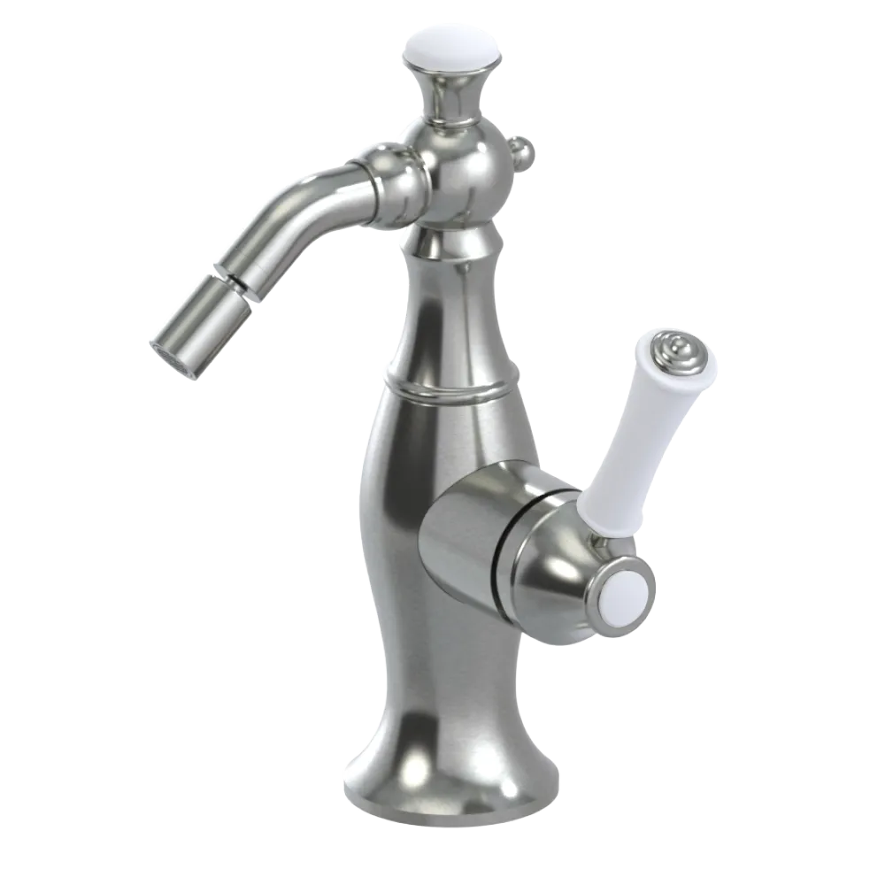 Rubinet Single Control Bidet Fitting (less drain) Satin Nickel