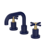 Rubinet Widespread Lav. Set. (less drain) Midnight Blue