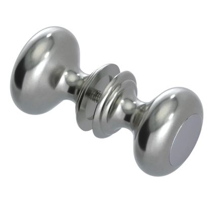 Rubinet Shower Door Knob (set) Satin Nickel