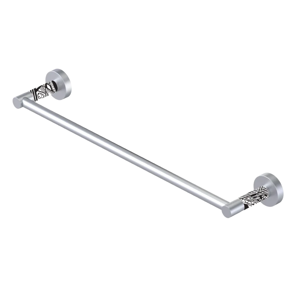 Rubinet Towel Bar 18" Satin Chrome