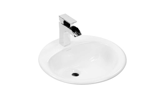 Contac Cailyn Drop-In Sink – 4110BRW – Single Hole