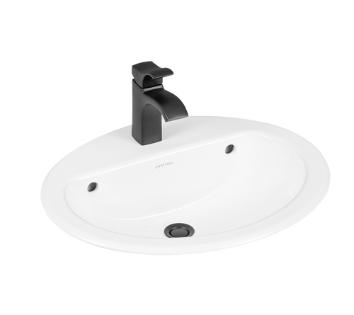 Contac Graycie- 4111BPU-SO- Single Hole with Sealed Overflow Drop-In Sink