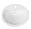Contac Graycie- 4111BPU-SO- Single Hole with Sealed Overflow Drop-In Sink