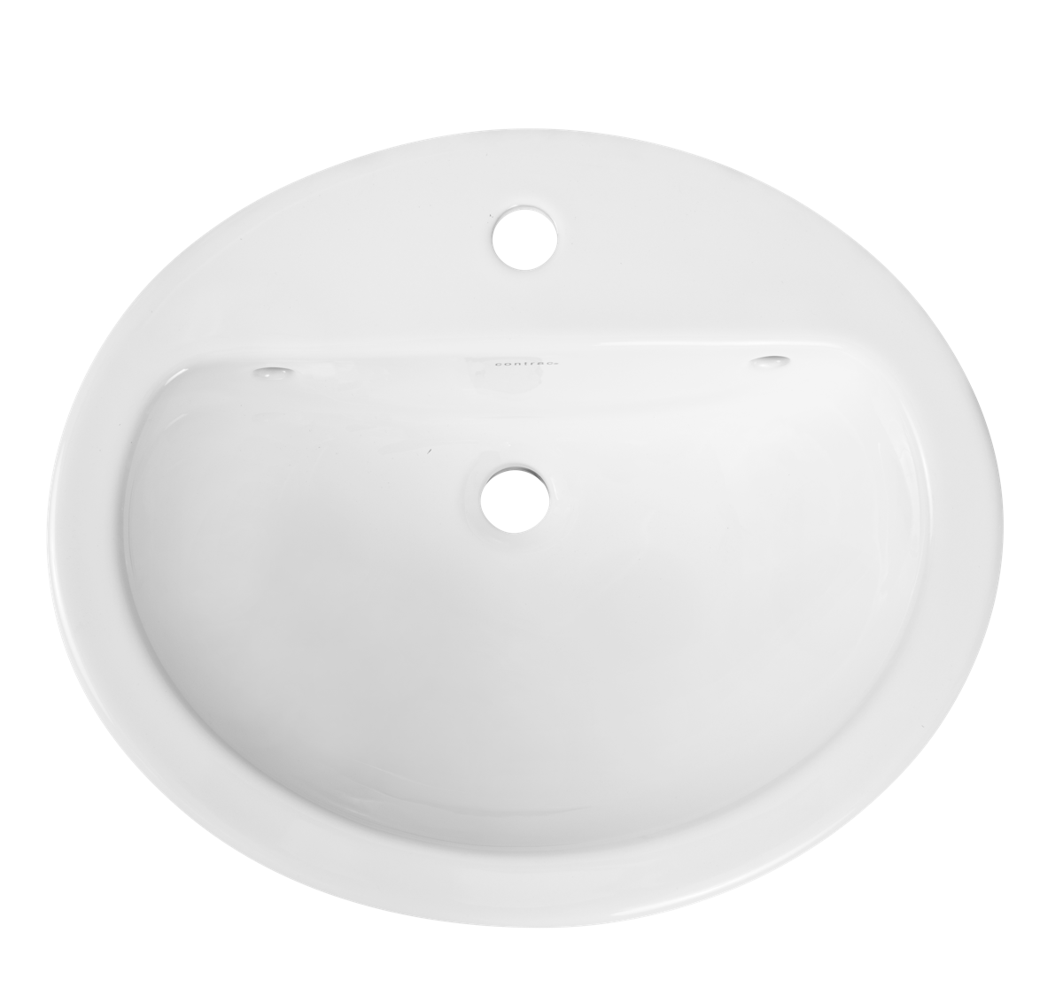 Contac Graycie- 4111BPU-SO- Single Hole with Sealed Overflow Drop-In Sink