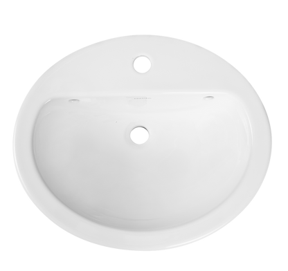 Contac Graycie- 4111BPU-SO- Single Hole with Sealed Overflow Drop-In Sink
