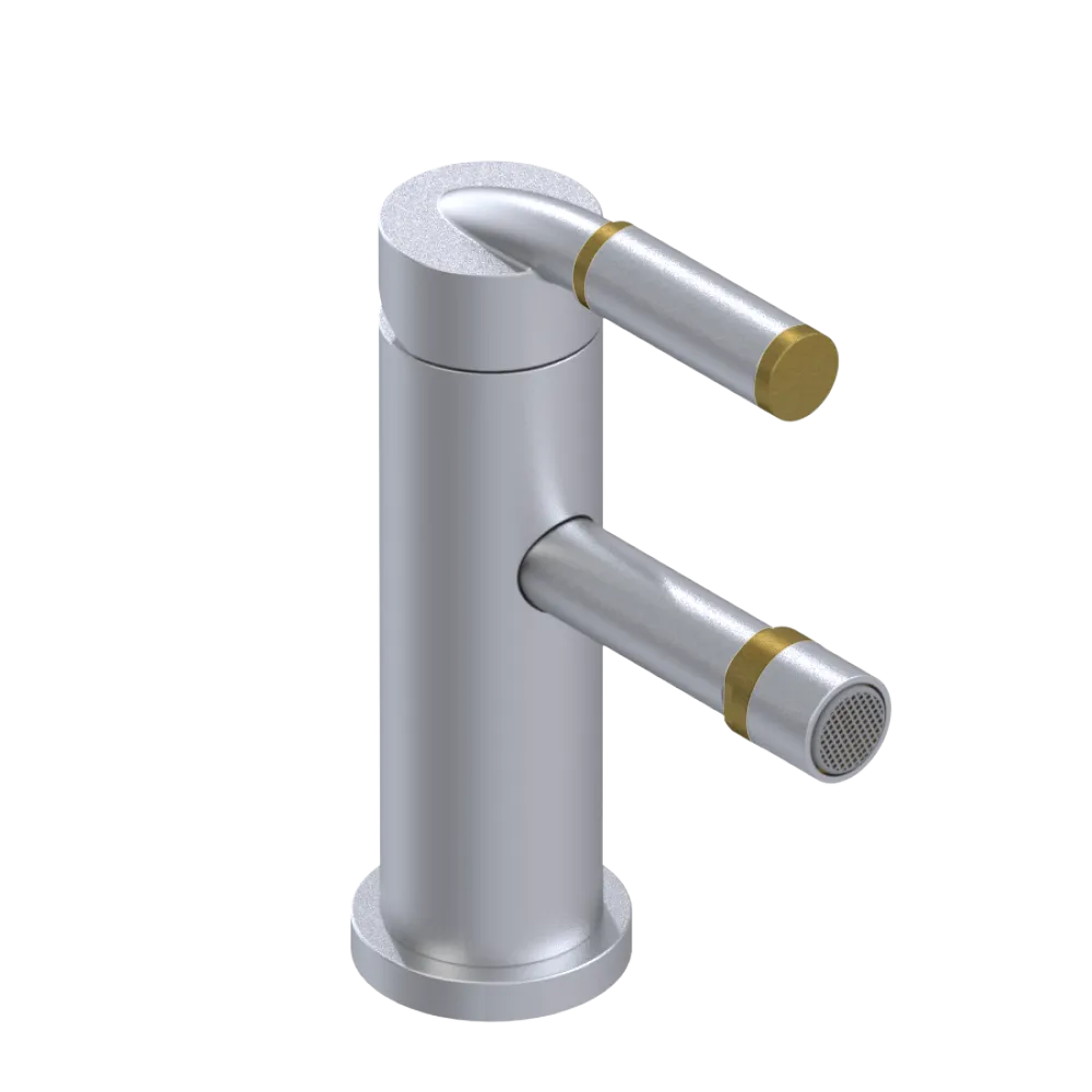 Rubinet Single Control Bidet Fitting (less drain) Satin Chrome