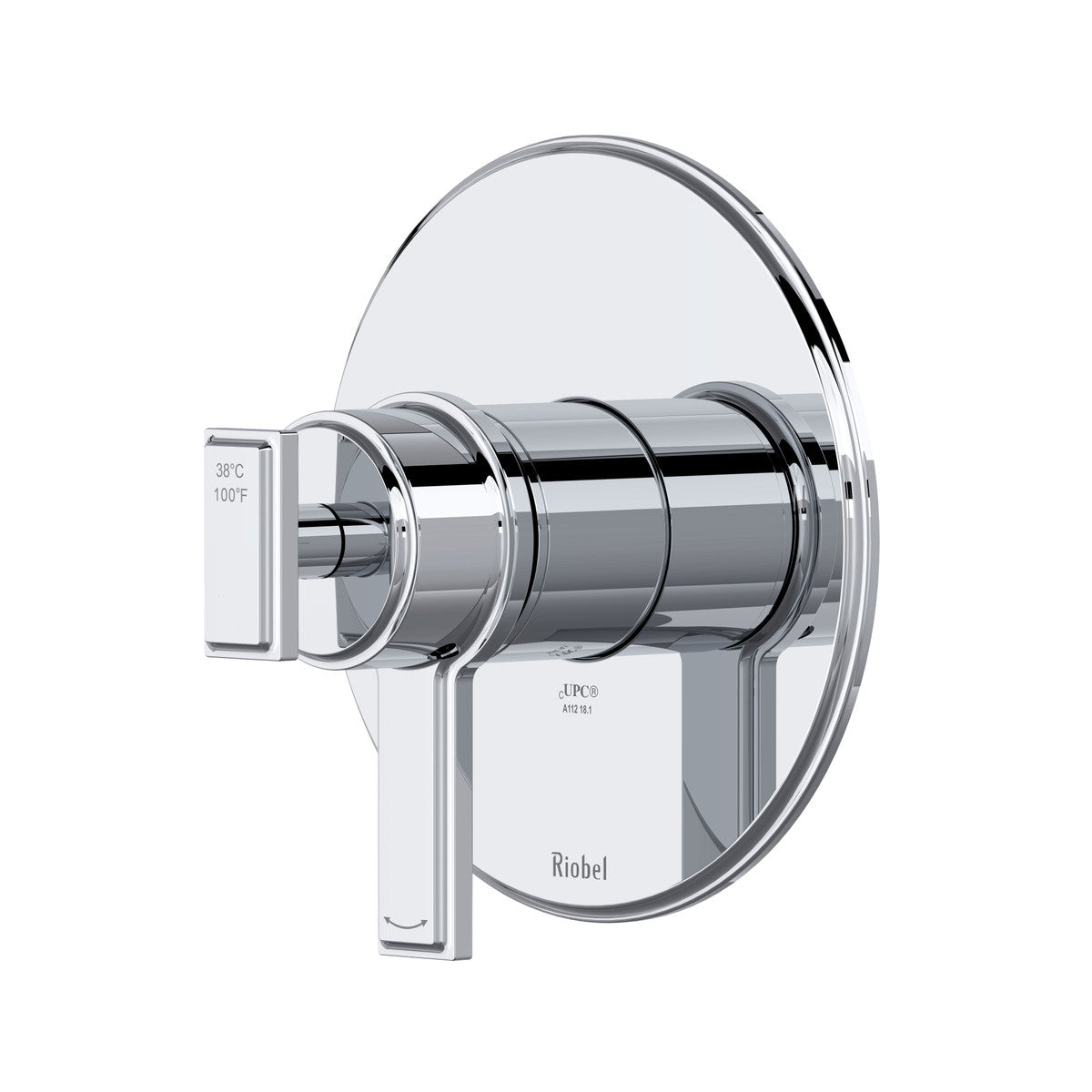 Riobel Manifesto Manifesto™ 1/2" Therm & Pressure Balance Trim With 2 Functions