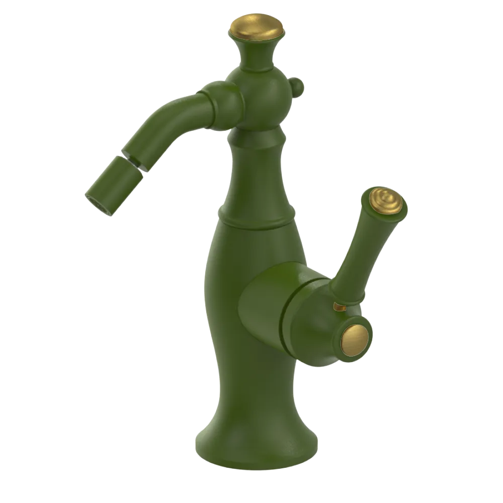 Rubinet Single Control Bidet Fitting (less drain) Green Envy