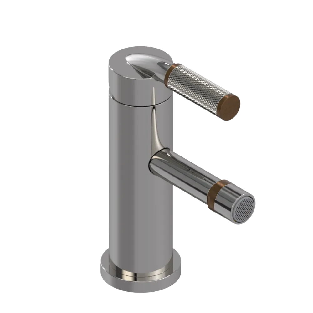 Rubinet Single Control Bidet Fitting (less drain) Polished Nickel